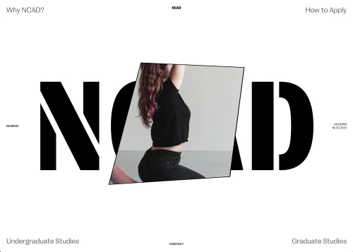 NCAD Prospectus Website