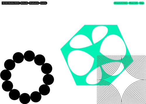 NCAD Works 2022 Website