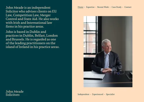 John Meade Solicitors Website