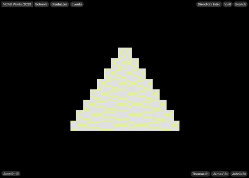 NCAD Works 2023 Website