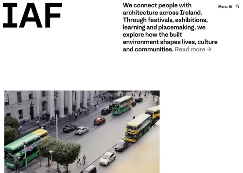 Irish Architecture Foundation Website