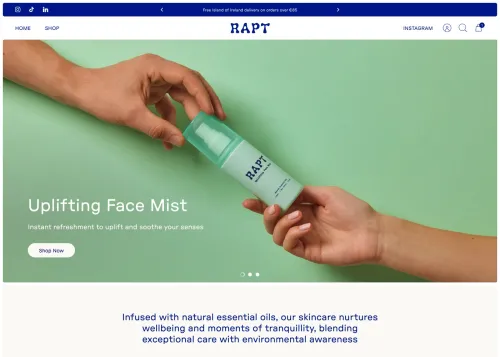 Rapt Website