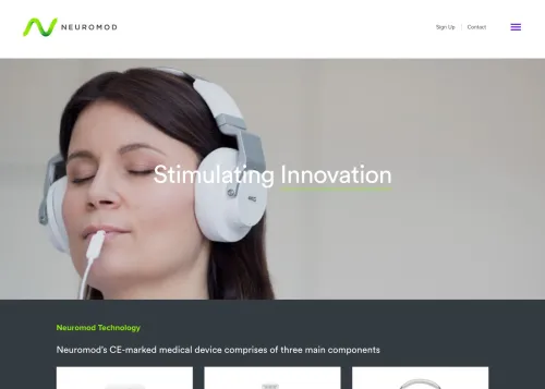 Neuromod Devices Website