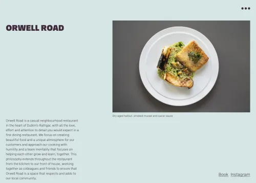 Orwell Road Website