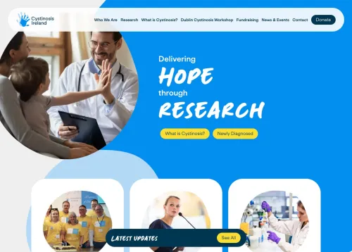 Cystinosis Ireland Website
